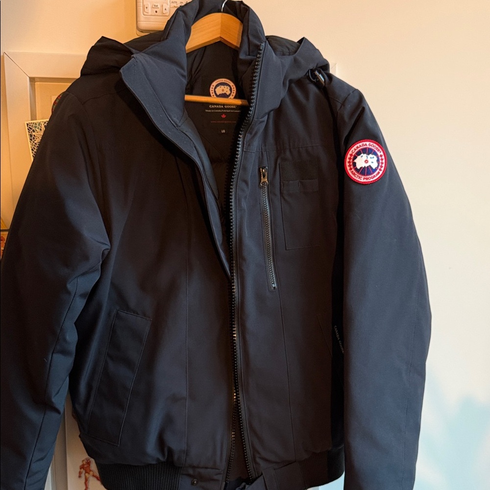 Canada Goose Black Bomber Jacket